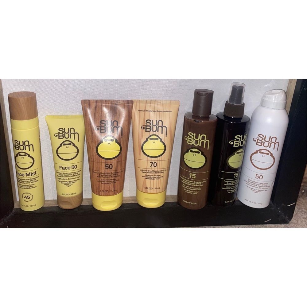 Sun Bum Giant Bundle of 7 skincare products!